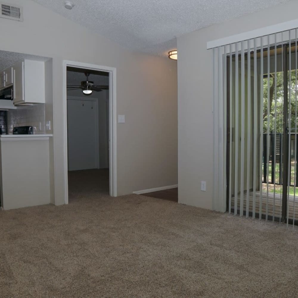 Bedroom area at Cornerstone At Overlook in San Antonio, Texas 