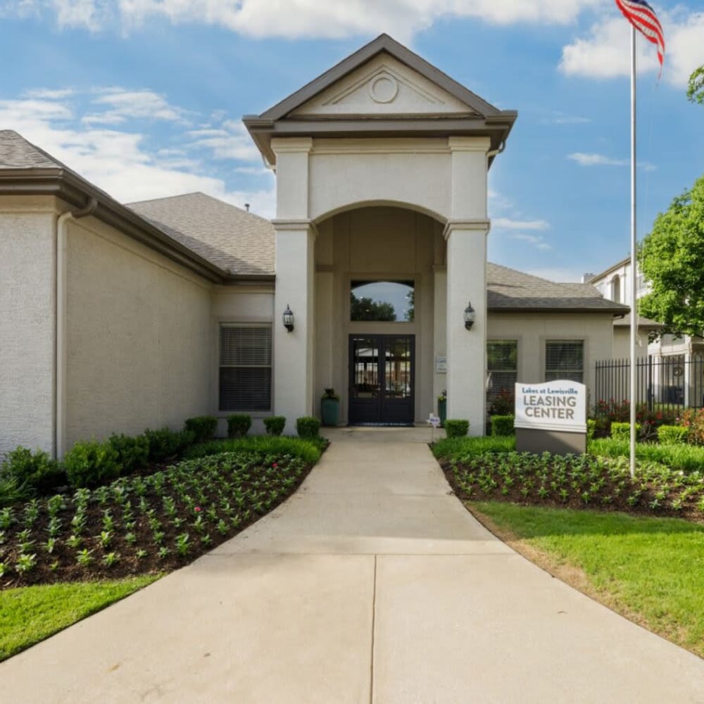 Leasing Office at Lakes At Lewisville in Lewisville, Texas 