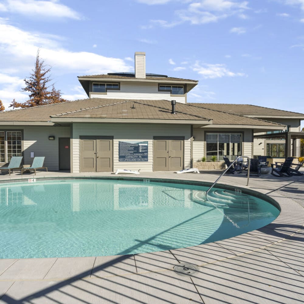 Swimming pool and sundeck at Apex at Sky Valley in Reno, Nevada