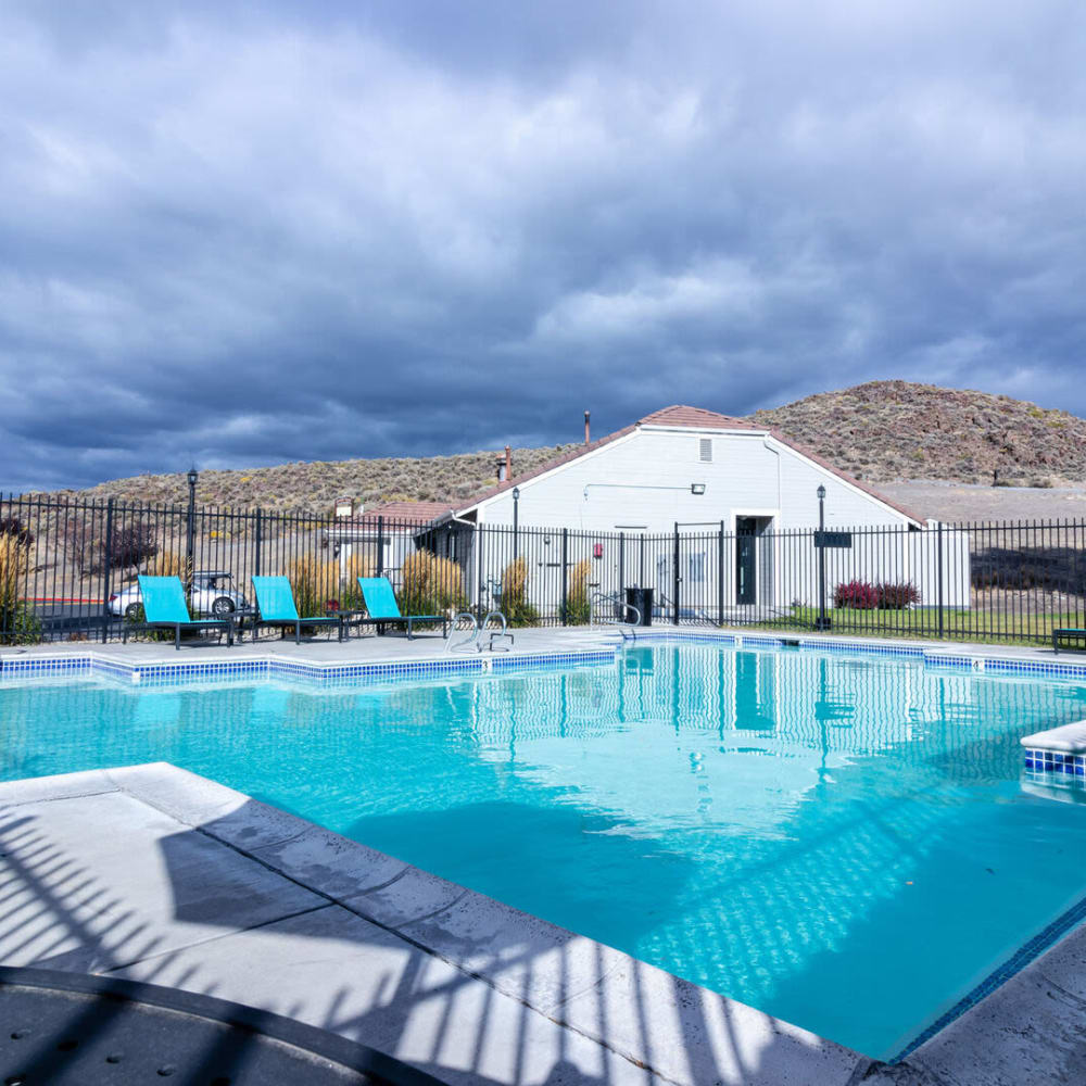 Swimming pool at Verge in Reno, Nevada