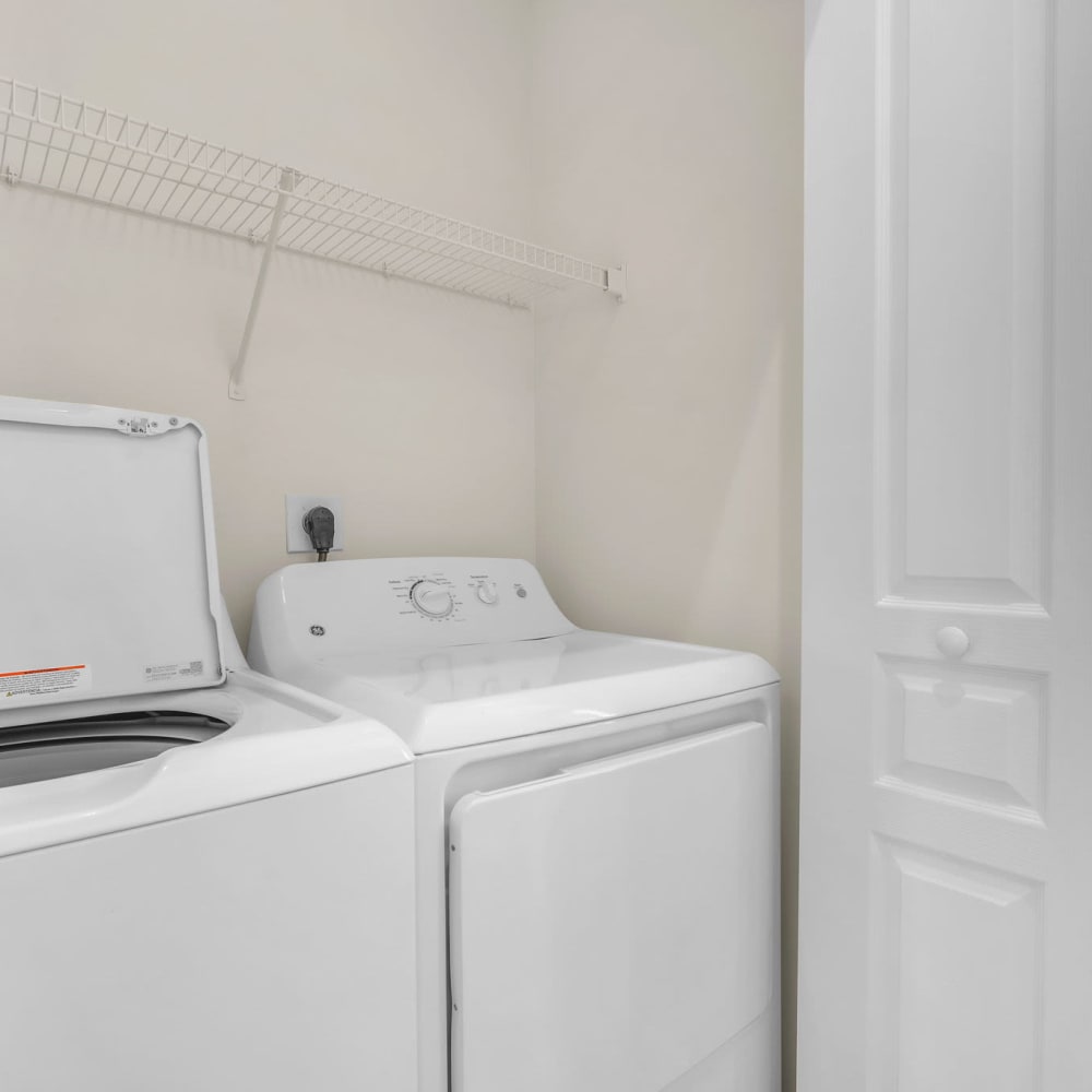 Laundry room at The Enclave at Delray Beach in Delray Beach, Florida