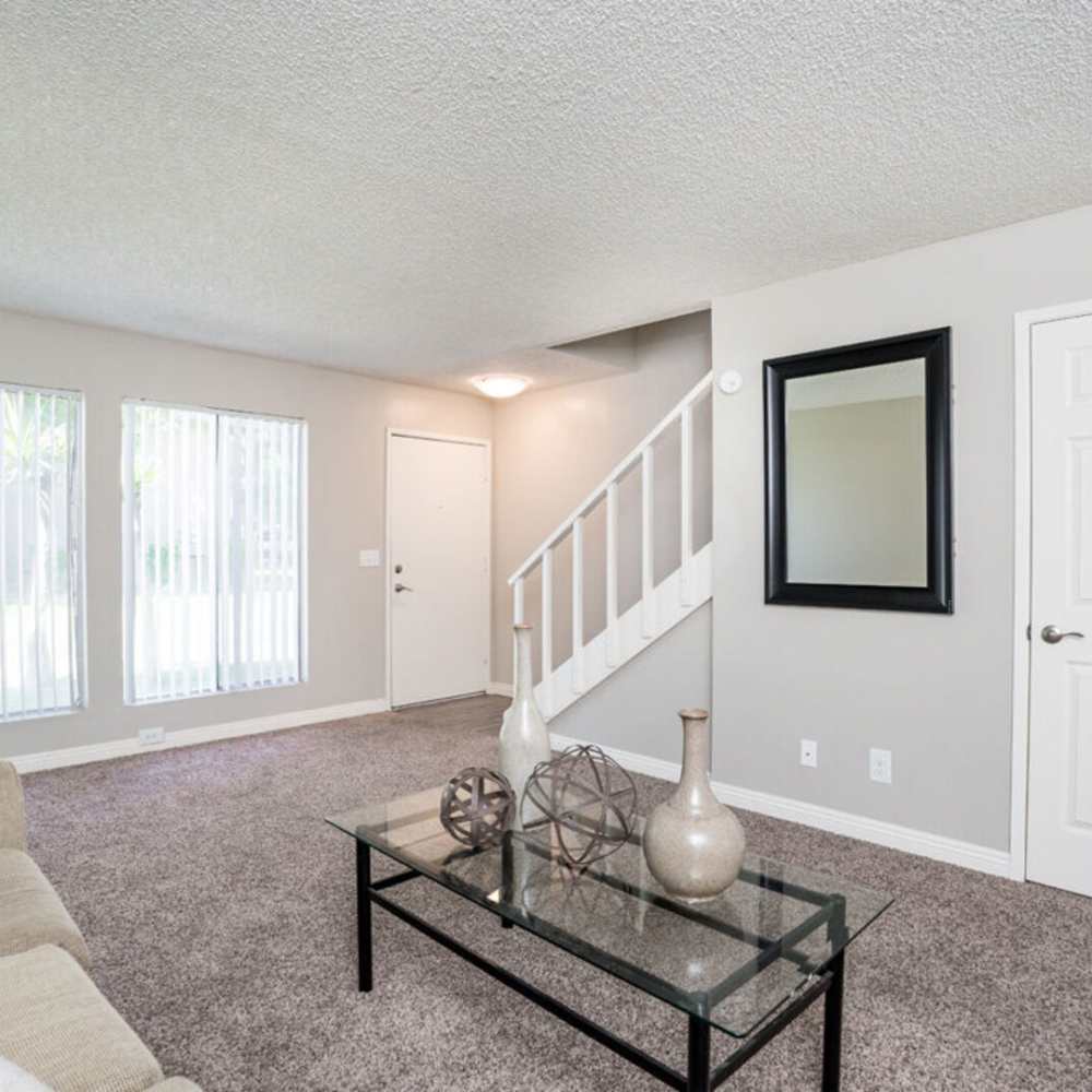 Livingroom area at Torrey Ridge in Fresno, CA