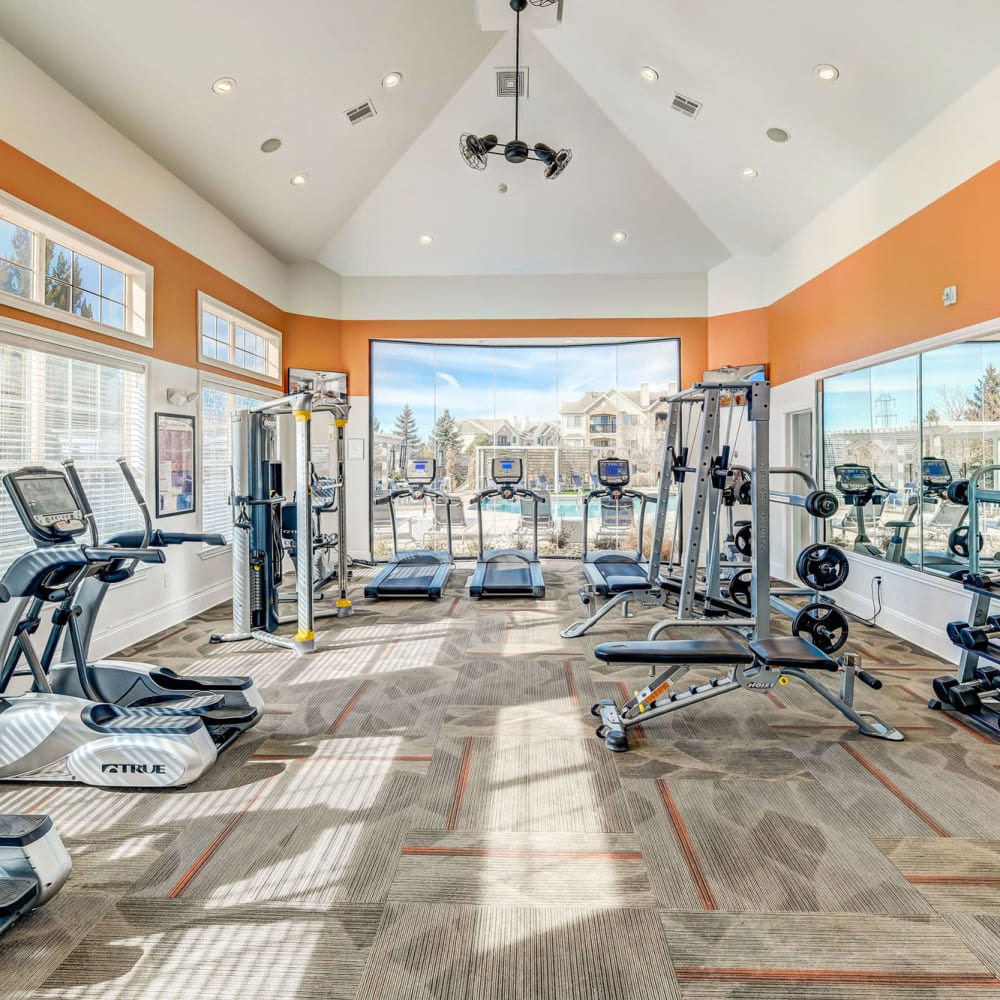 Fitness Center at Aspen Ridge in Aurora, Colorado