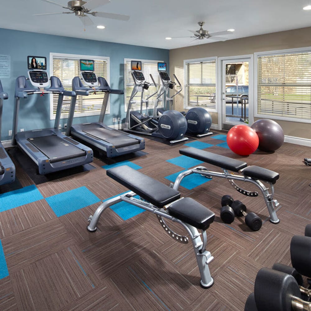Fitness Center at Corte Bella in Fountain Valley, California