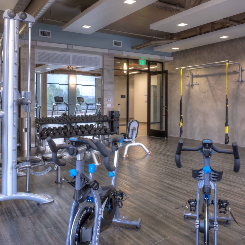 Fitness Center at Waterbend in San Francisco, California