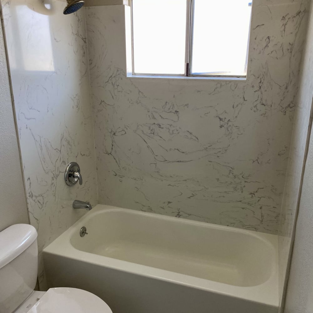 Bathroom with a bath tub at Marina Crescent in Marina, California