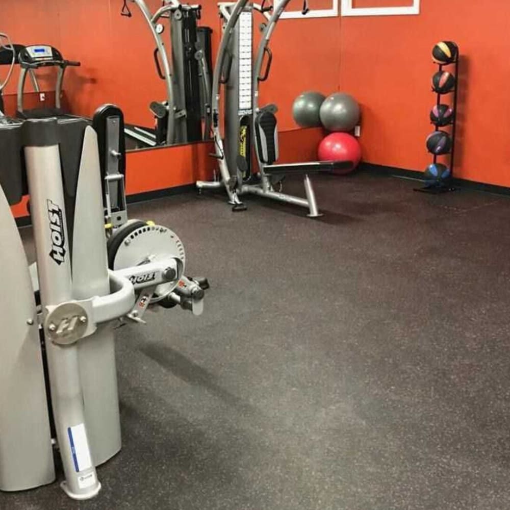  Fitness equipment at The Lombardi in New Rochelle, New York