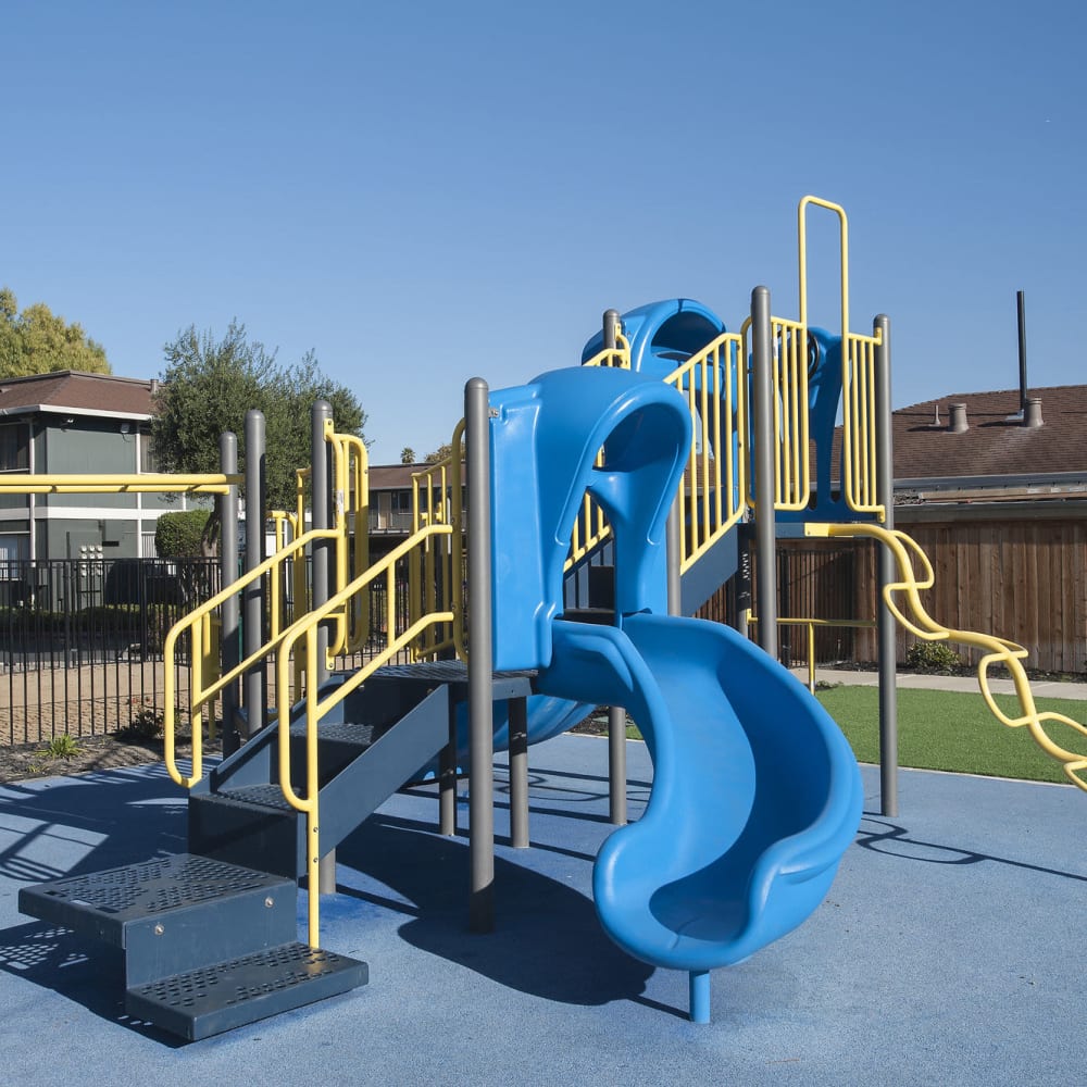 Children's playground at Woodside Park in Salinas, California