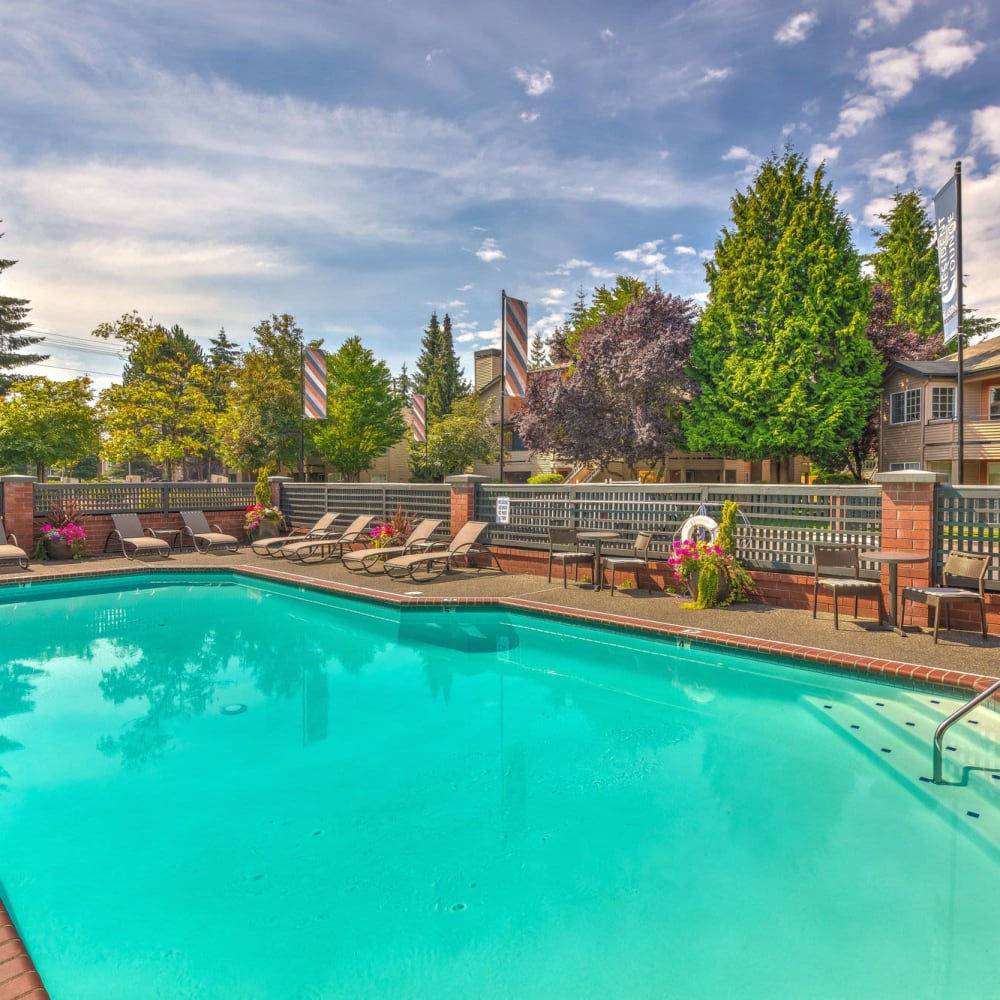 Swimming pool at The Seasons in Lynnwood, Washington
