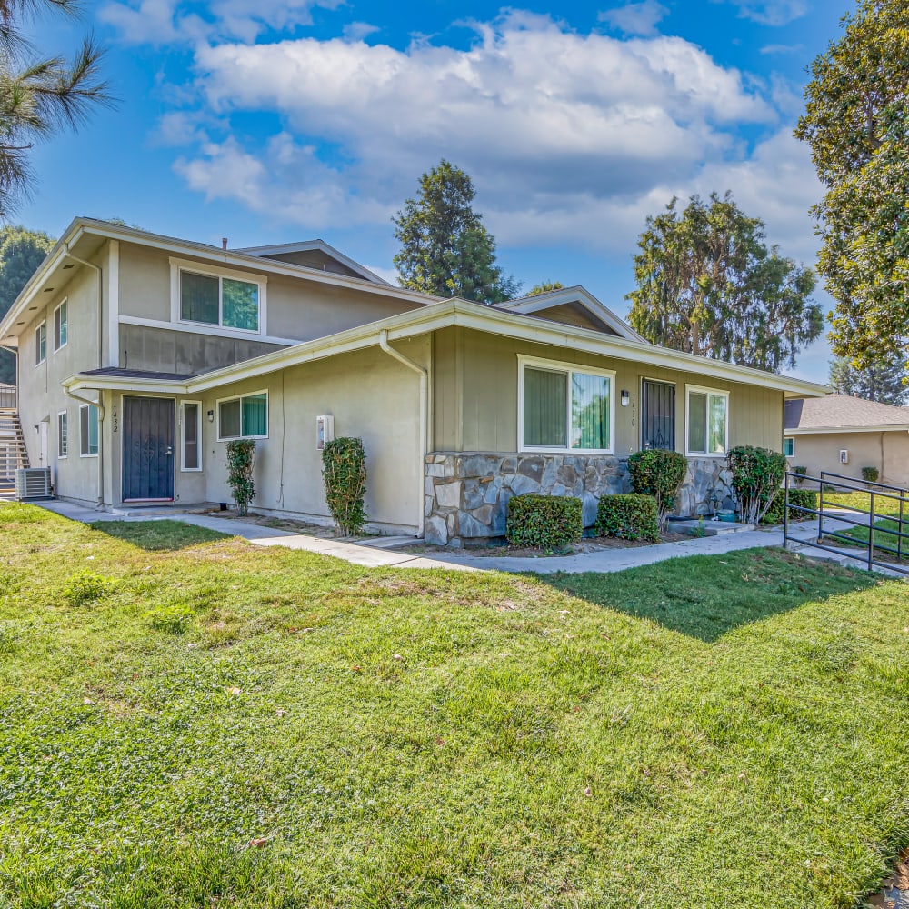 Exterior of  home at Breezewood Apartments in Riverside, California