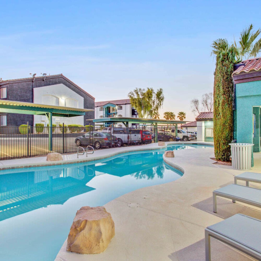 Resort-style swimming pool Citron in Las Vegas, Nevada