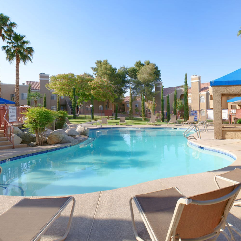 Large swimming pool at Montego Bay in Henderson, Nevada