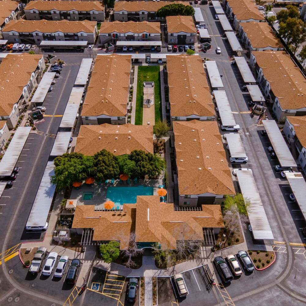 Aerial view of Morada Sky in Phoenix, Arizona