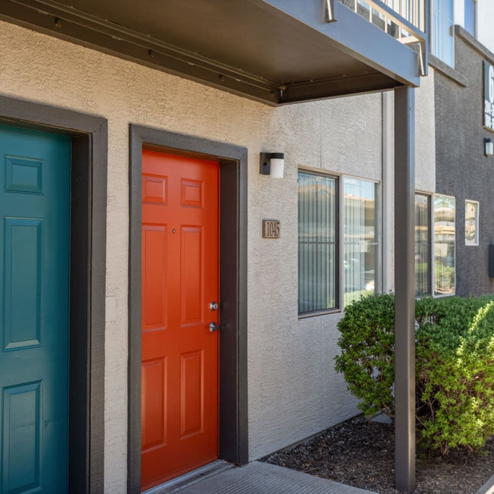 Entrance to apartment at Morada Sky in Phoenix, Arizona