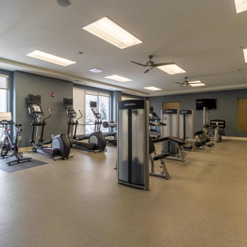 Fitness Center at Marquee at Andover in Andover, Massachusetts