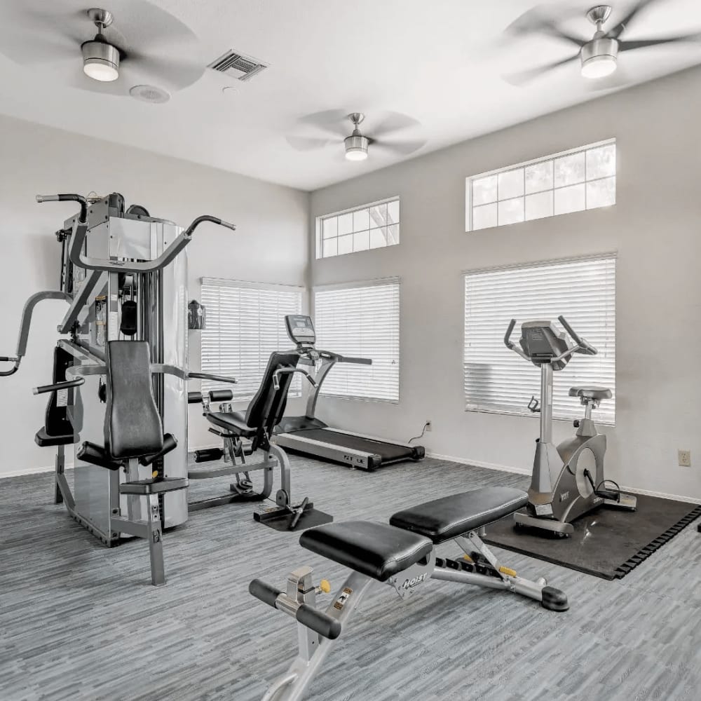 Fitness center at Tides on Twain in Las Vegas, Nevada