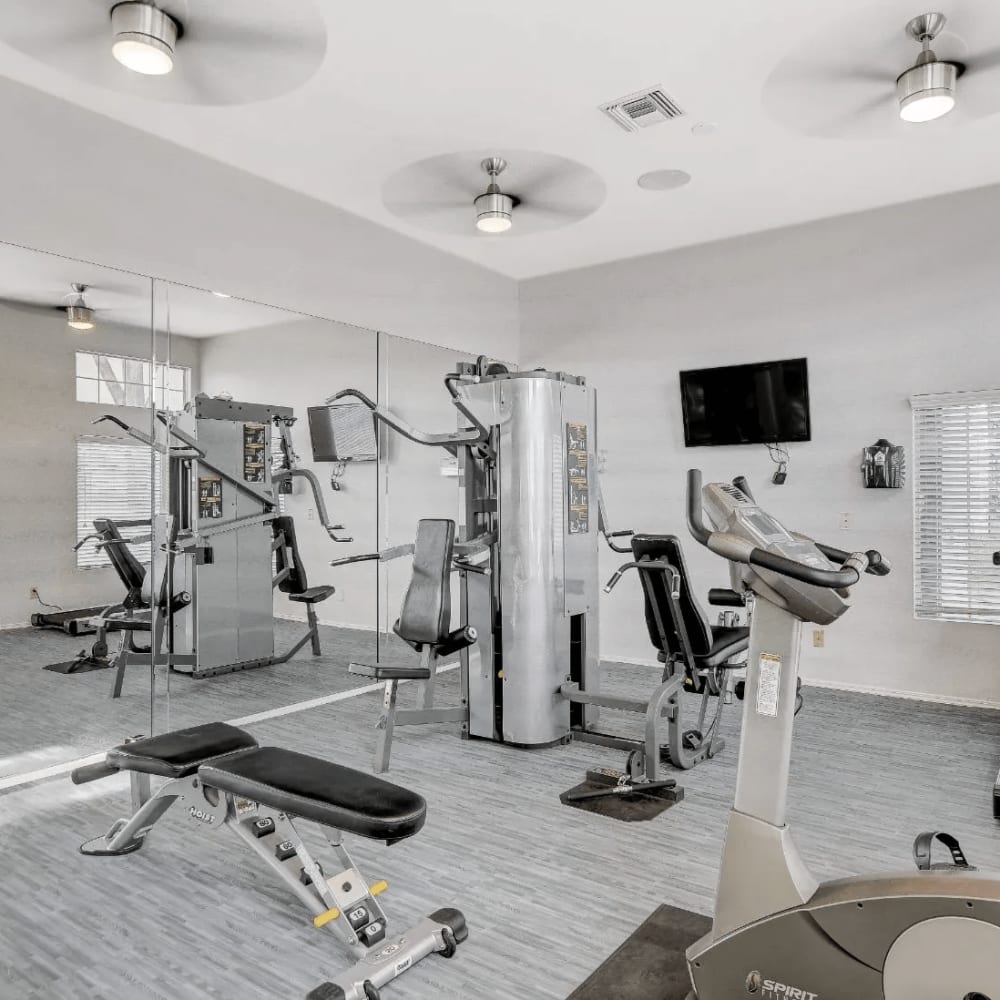 Fitness center at Tides on Twain in Las Vegas, Nevada