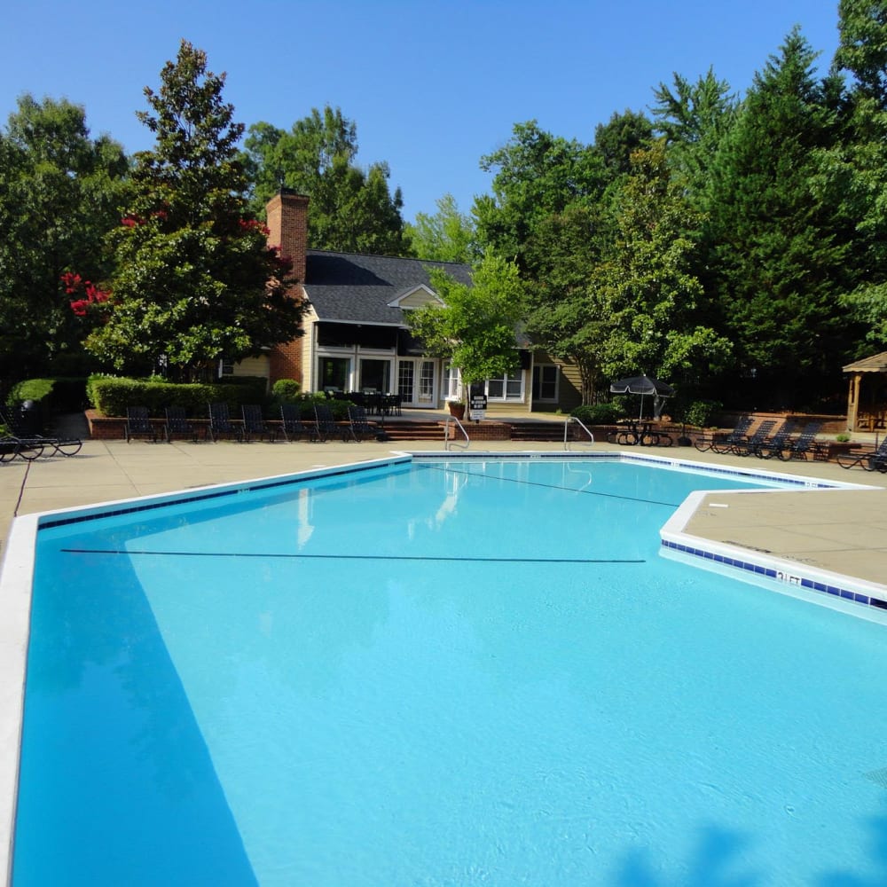 Swimming pool at Bridgeport in Raleigh, North Carolina