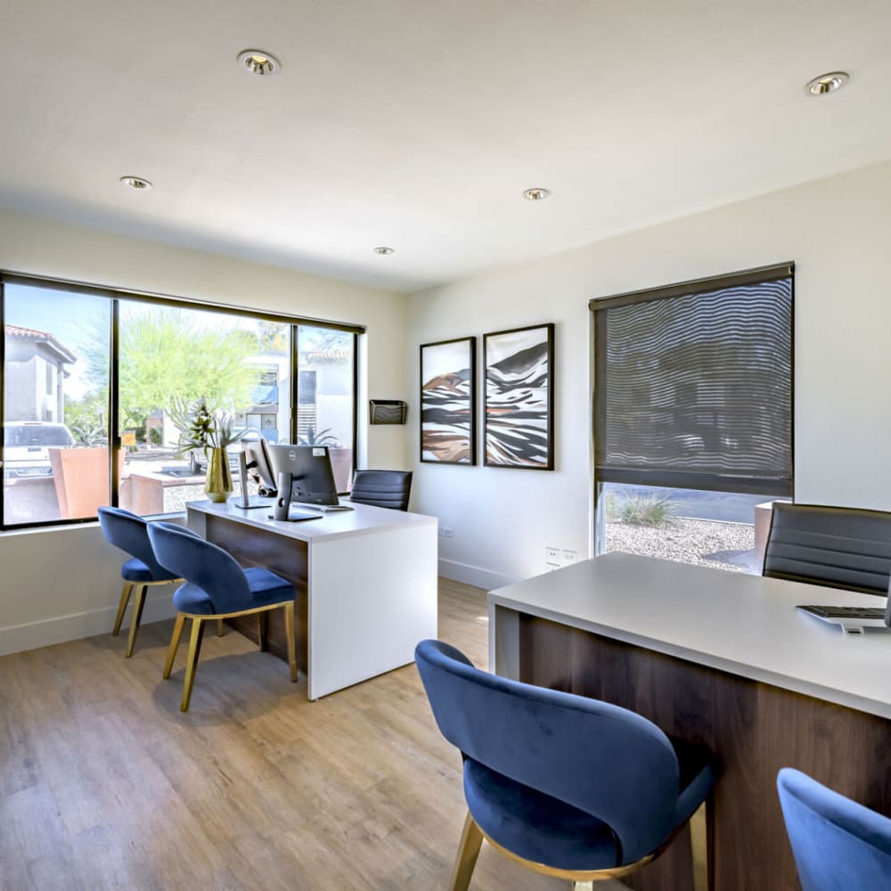 Leasing office at The Pointe at South Mountain in Phoenix, Arizona