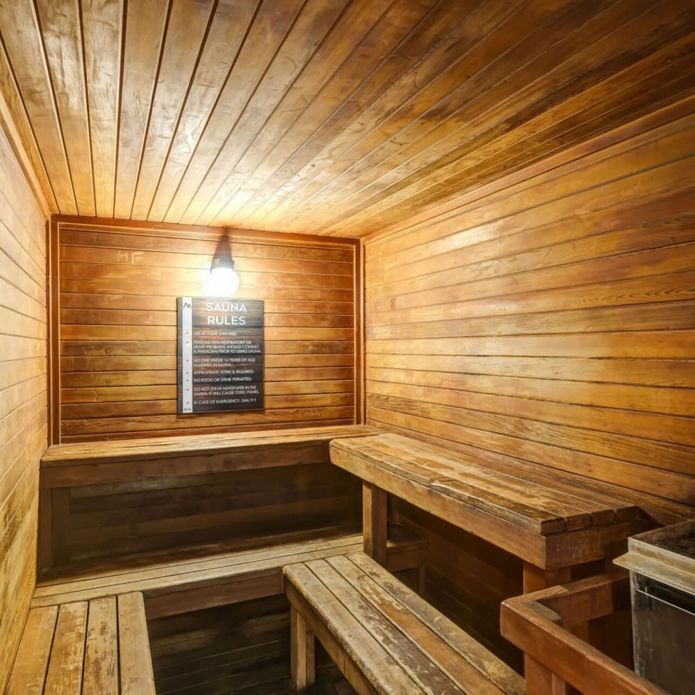 Hot Sauna at Artemis at Spring Canyon in Colorado Springs, Colorado