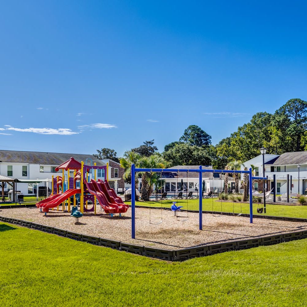 Large playground outside at 1800 Ashley West in Charleston, South Carolina
