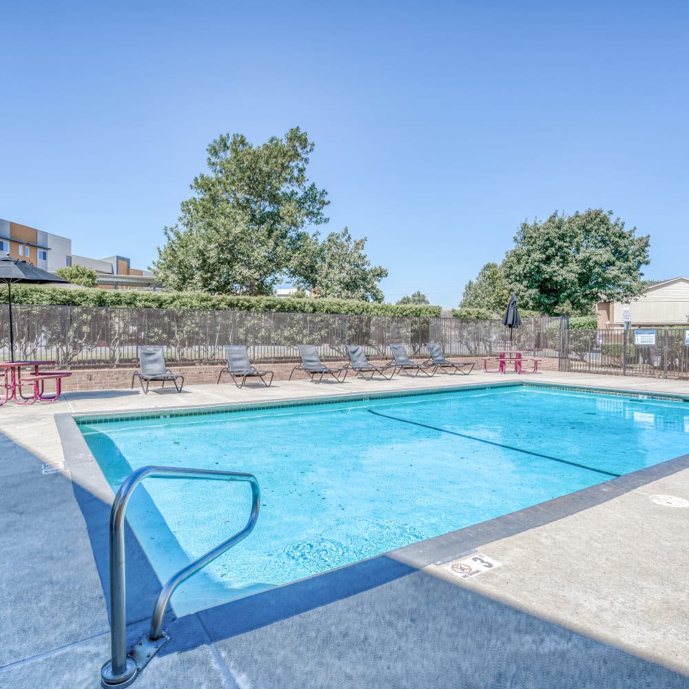 Pool at Mission Bay Apartments in Bay Point, California