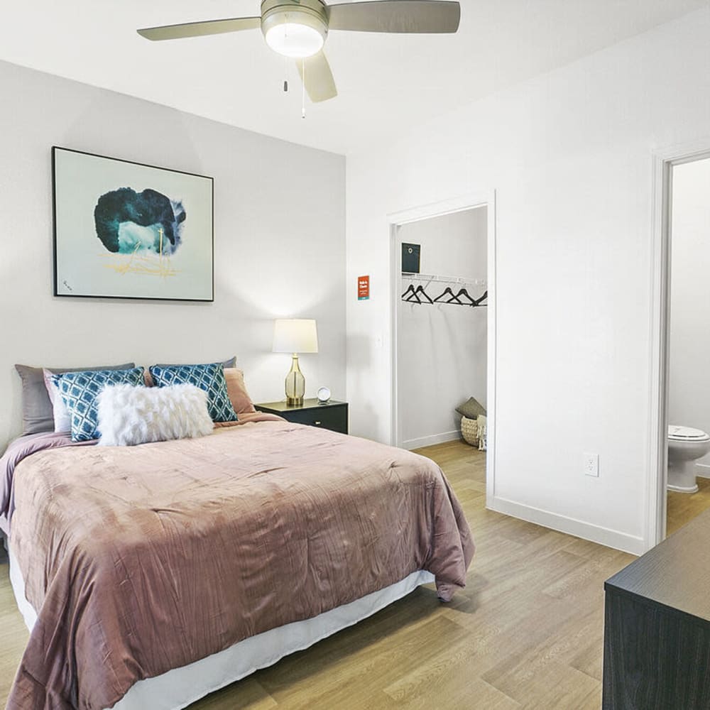 Cozy bedrooms at Morada Rise in Phoenix, Arizona