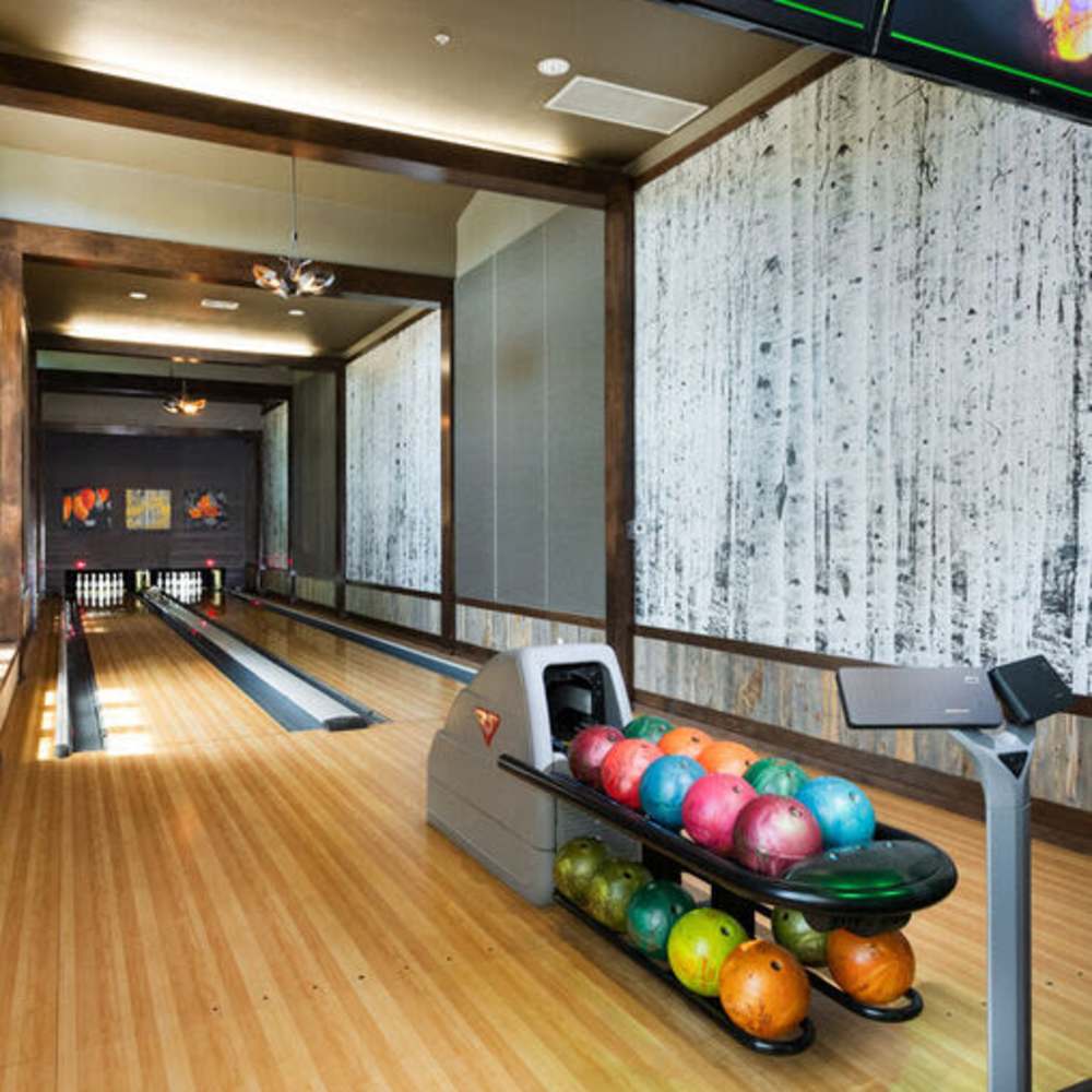 Bowling alley at Trails at Timberline in Fort Collins, Colorado