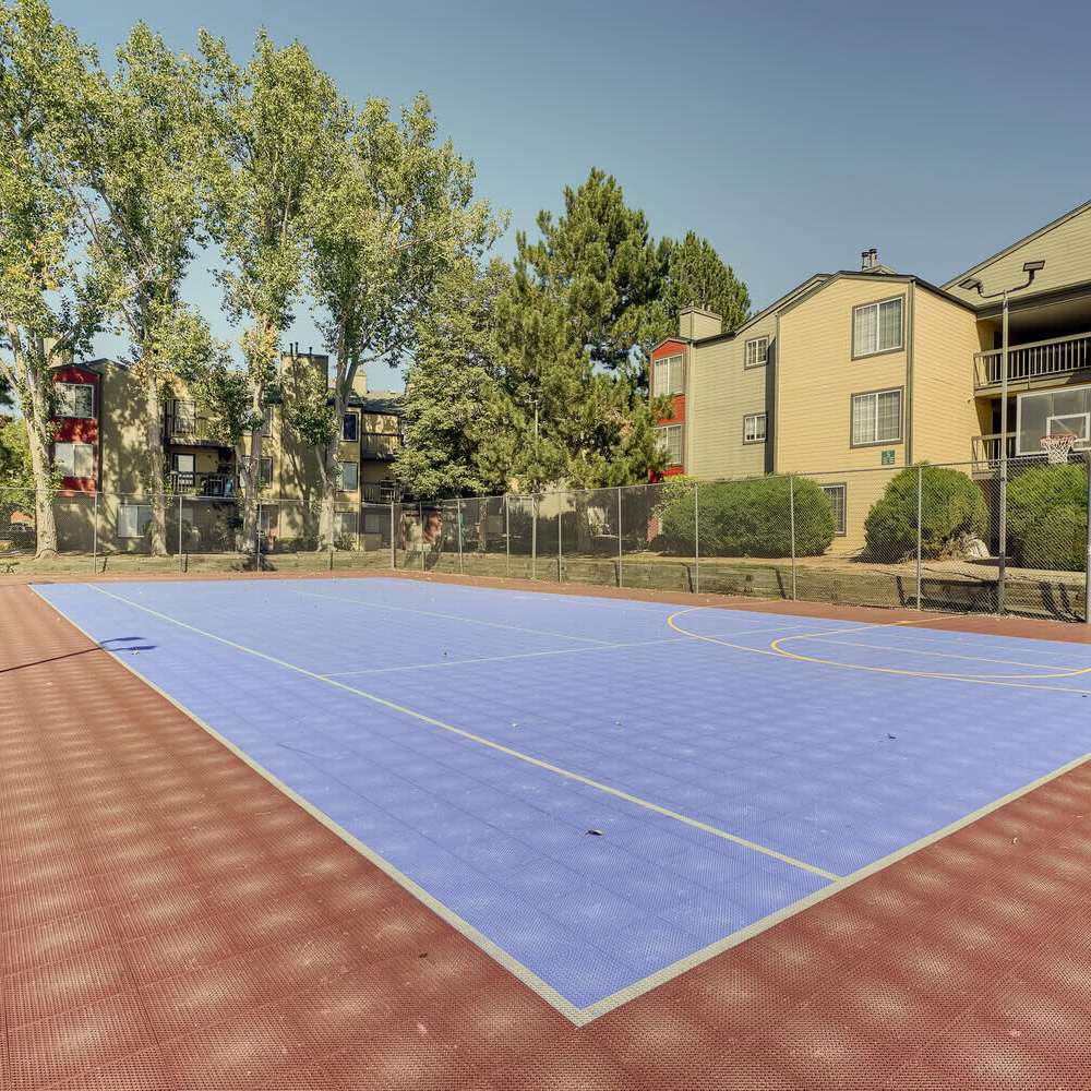 Sport court at Loretto Heights in Denver, Colorado