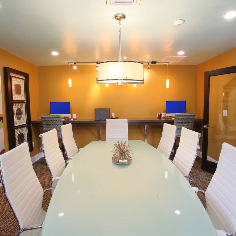 Conference table at Four Lakes at Clearwater in Clearwater, Florida