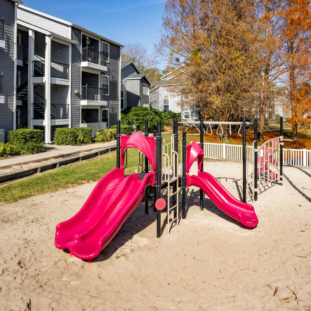 Children's playground at Fourteen01 Apartments in Orlando, Florida