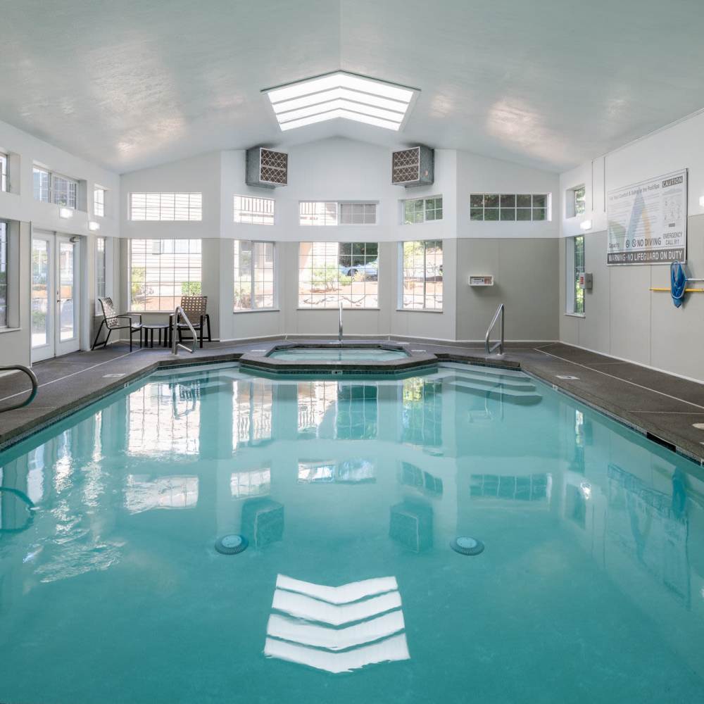Indoor swimming pool at 1202 Pearl in Tacoma, Washington