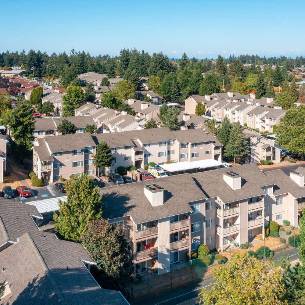 Overhead community view at 1202 Pearl in Tacoma, Washington