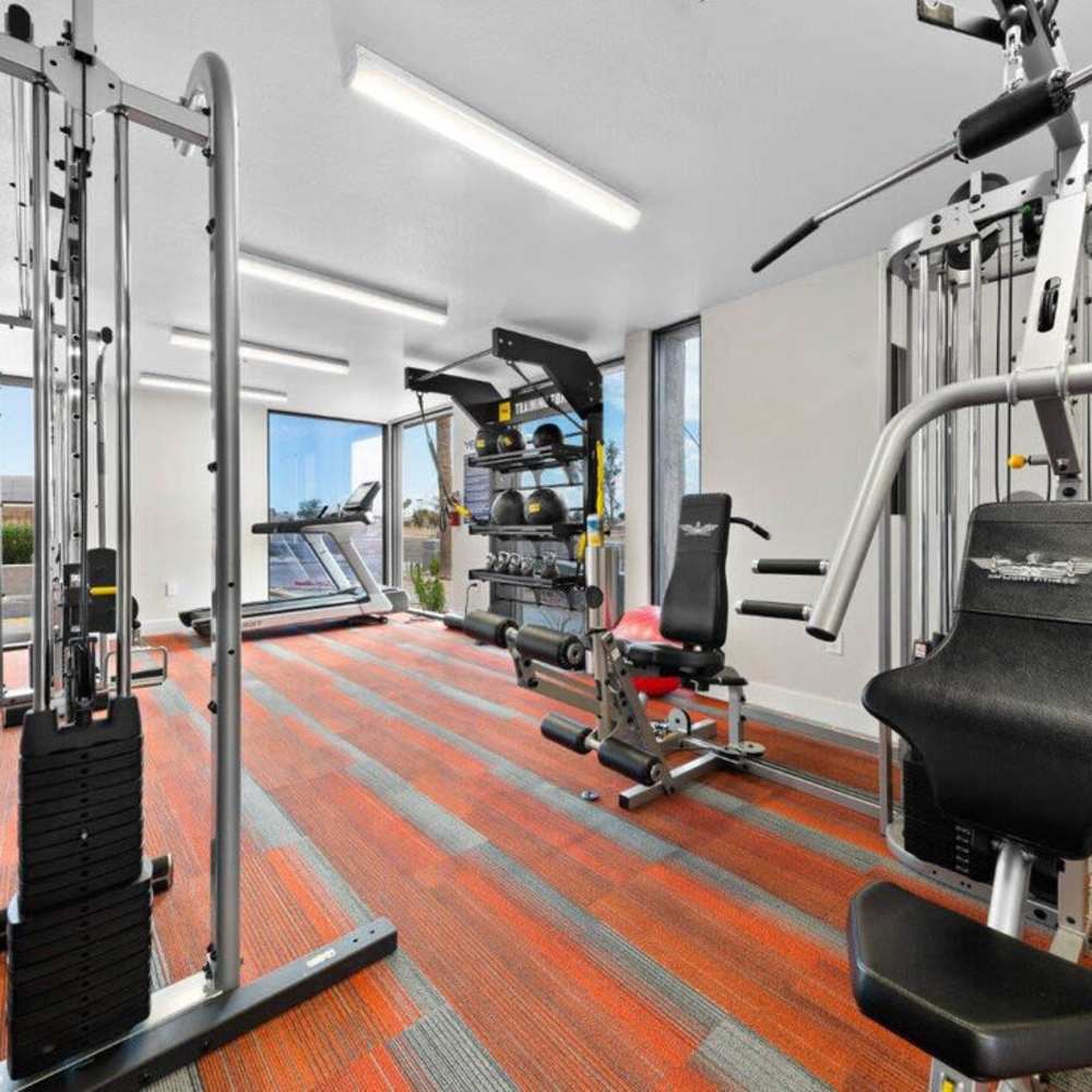 Fitness center with machines Verve in Glendale, Arizona