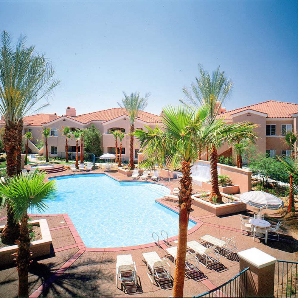Swimming pool at Calypso Apartments in Las Vegas, Nevada