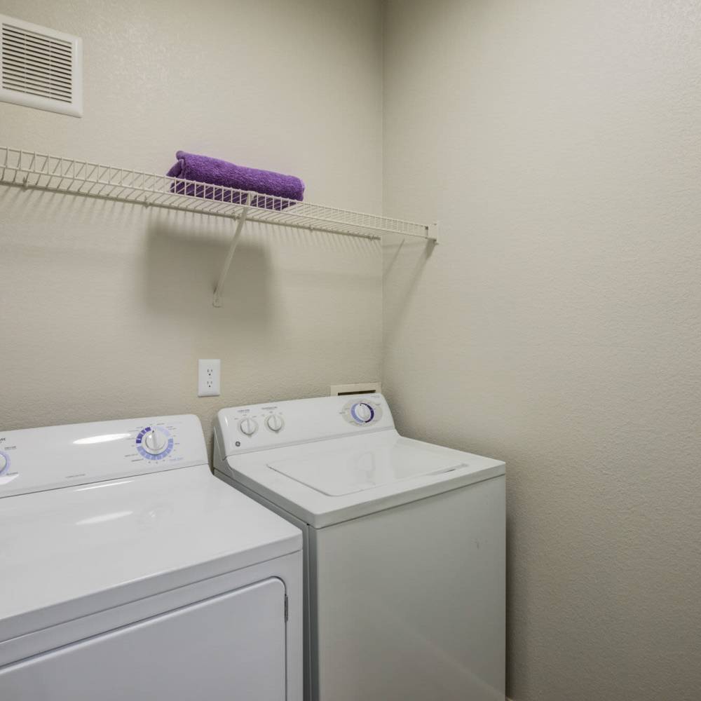 Apartment with a washer and dryer at Collage in Las Vegas, Nevada