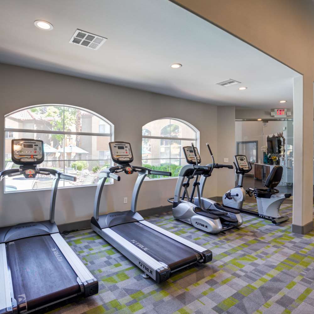 Fitness center at Collage in Las Vegas, Nevada