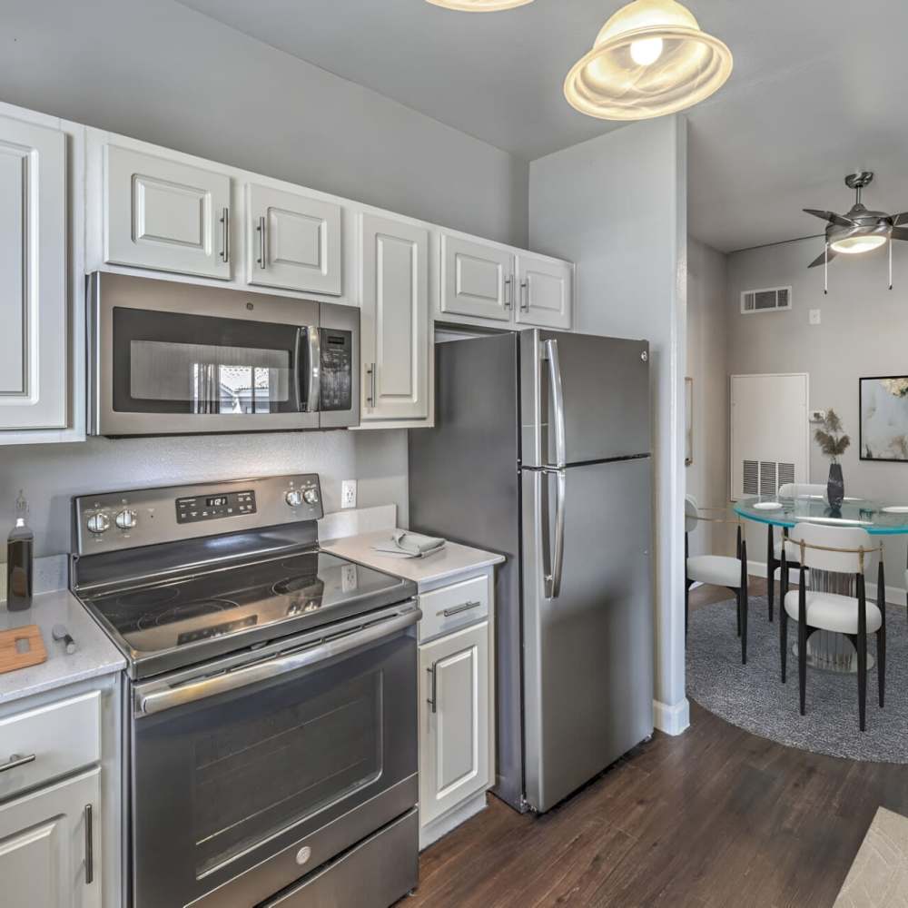 Modern kitchen at Aviata in Las Vegas, Nevada