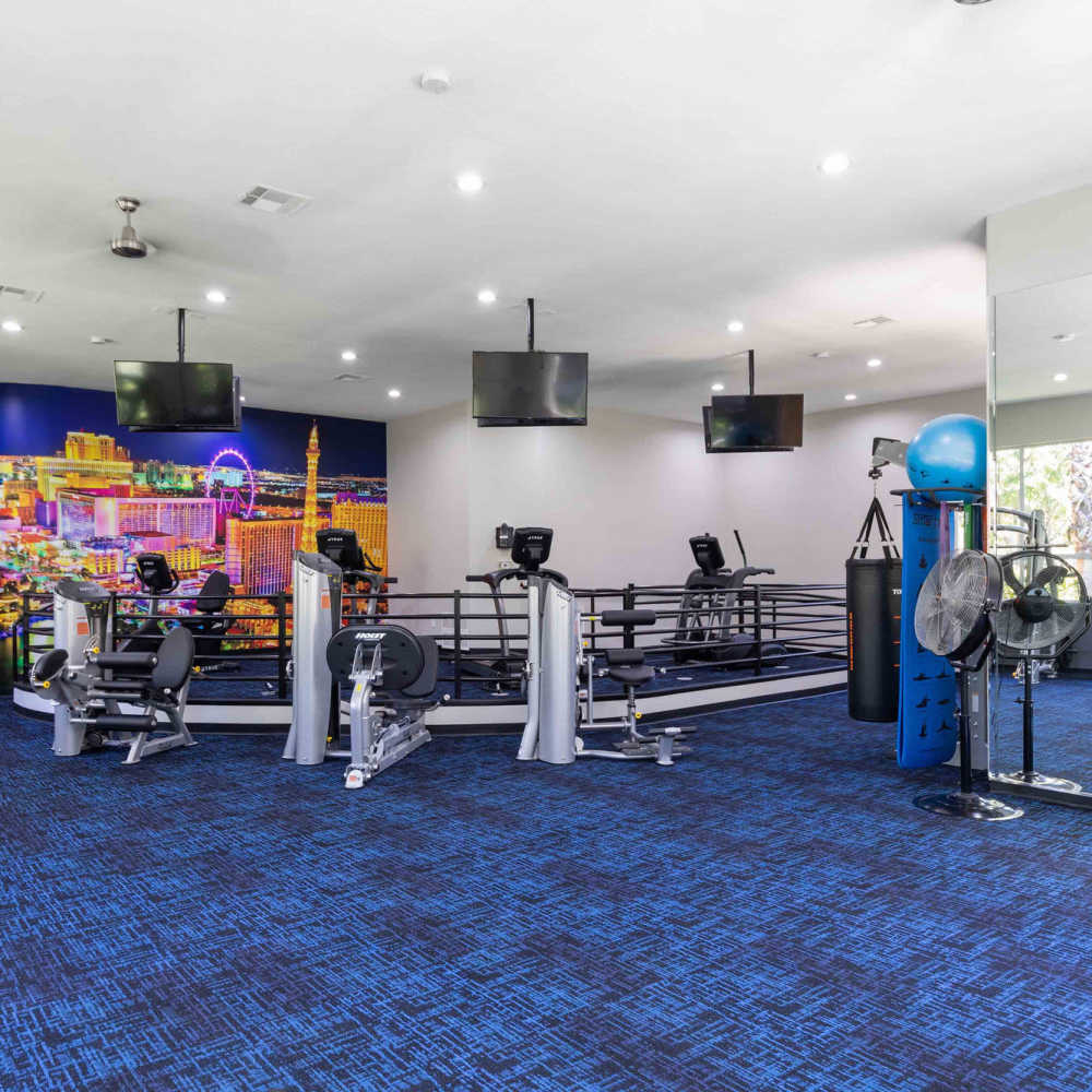 Fitness center at Aviata in Las Vegas, Nevada