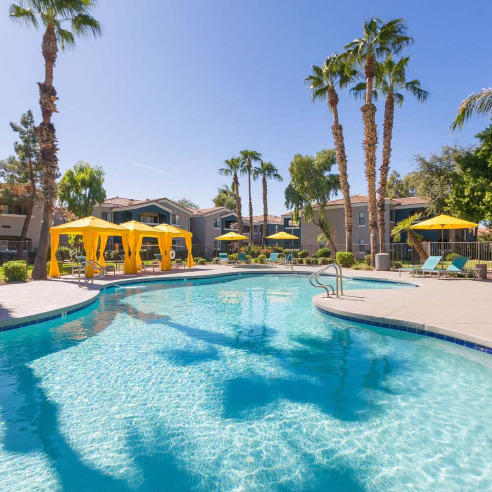 Swimming pool at Morada West in Phoenix, Arizona