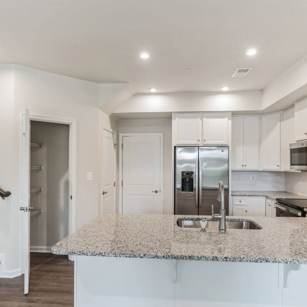 Kitchen area at Dorsey Overlook in Ellicott City, Maryland