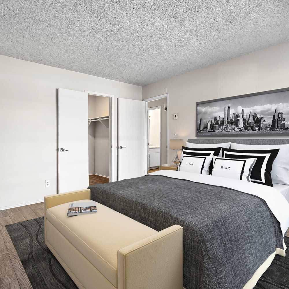 Spacious bedrooms at ALTA in El Cajon, California