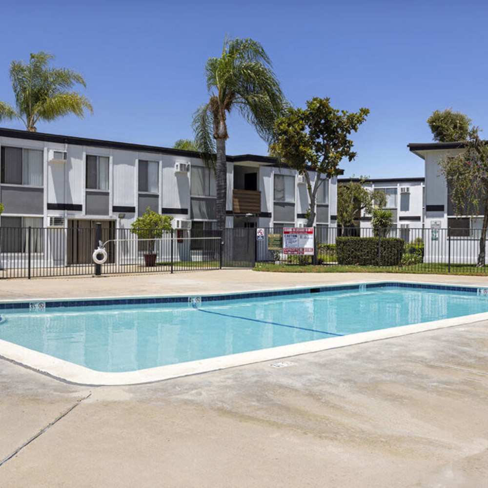 Swimming pool at ALTA in El Cajon, California