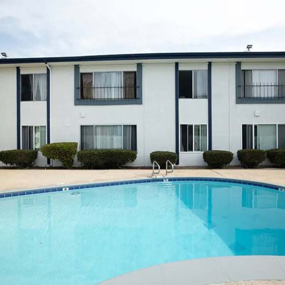 Swimming pool at Terre at Sandalwood in El Cajon, California