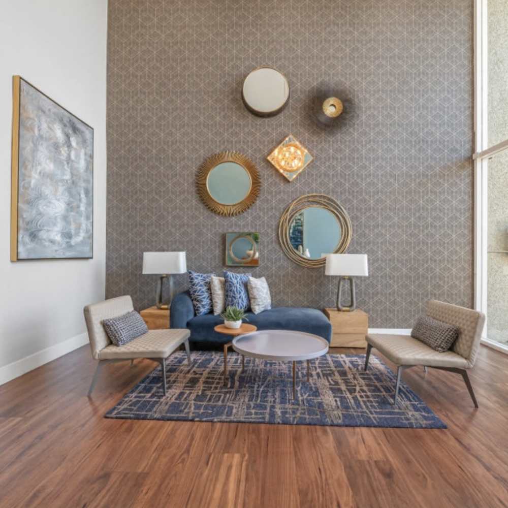 Lobby area 2727 Edison in San Mateo, California
