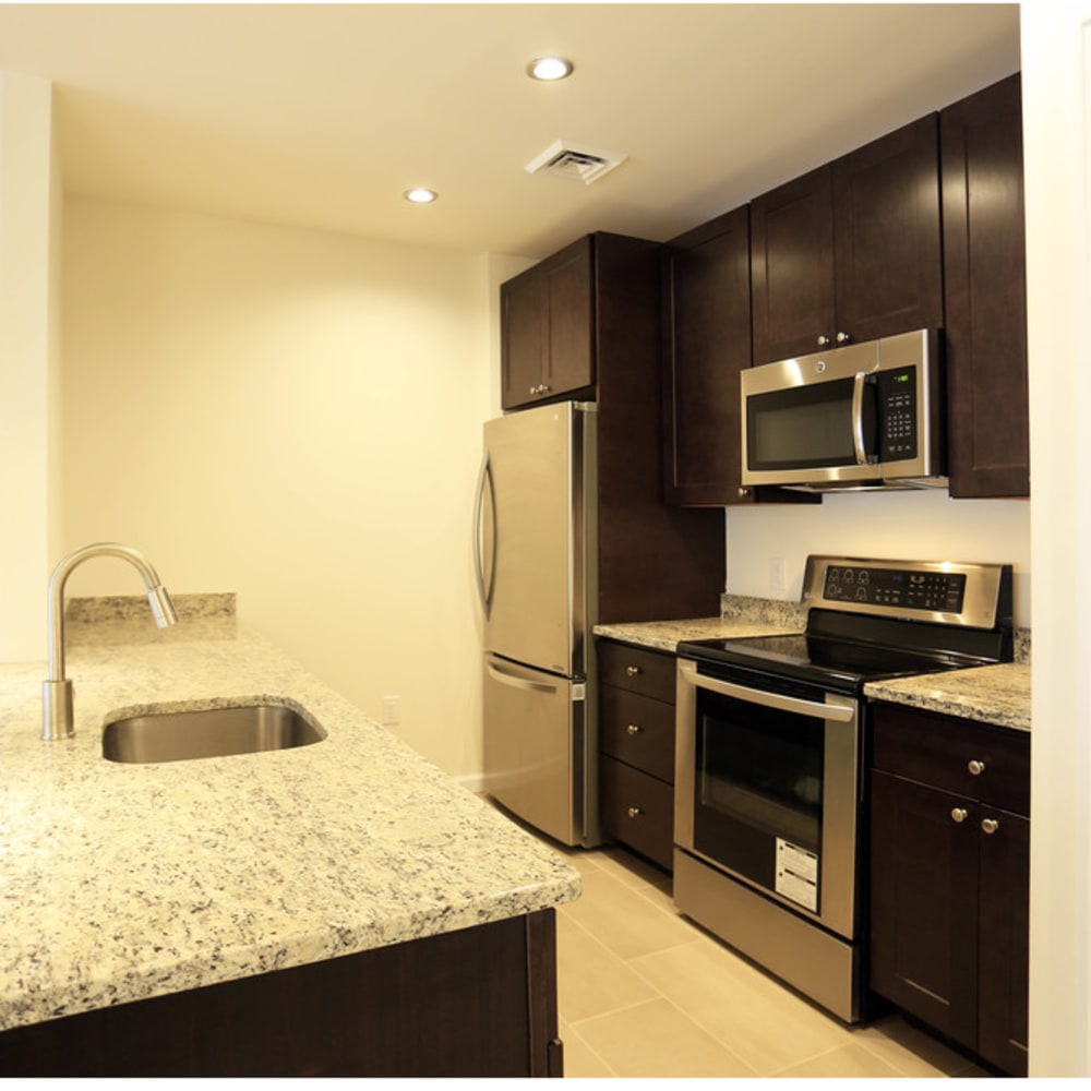 Kitchen at The Lombardi in New Rochelle, New York