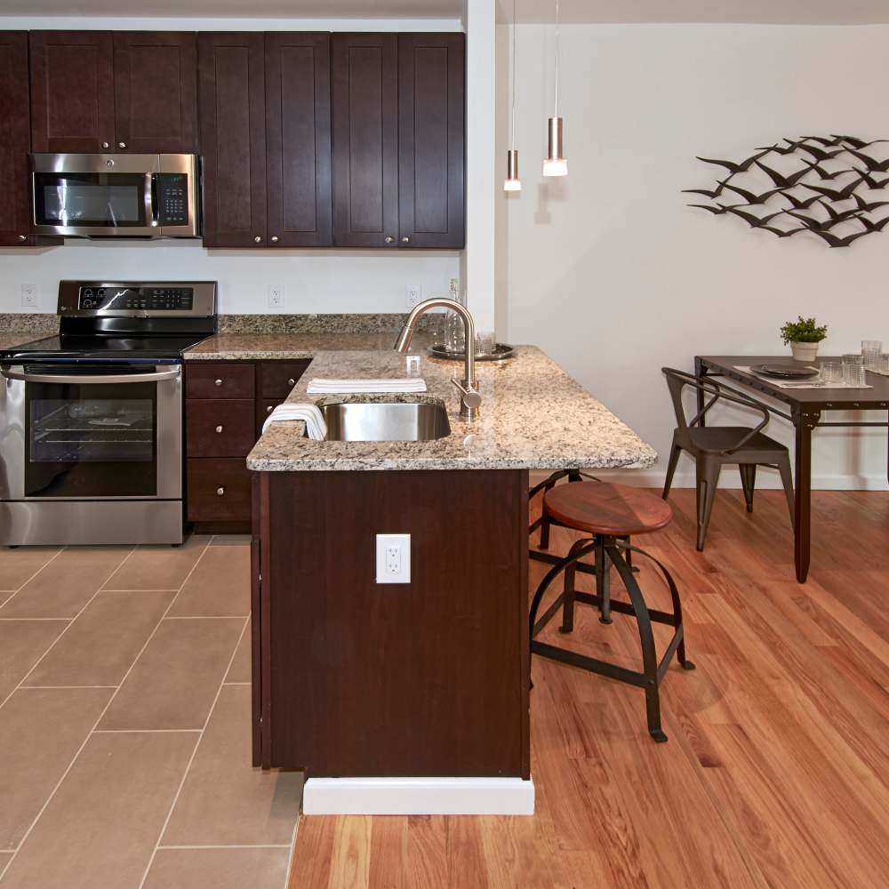 Kitchen at The Lombardi in New Rochelle, New York