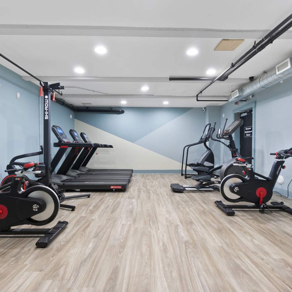 Gym at Star Lofts in Petersburg, Virginia