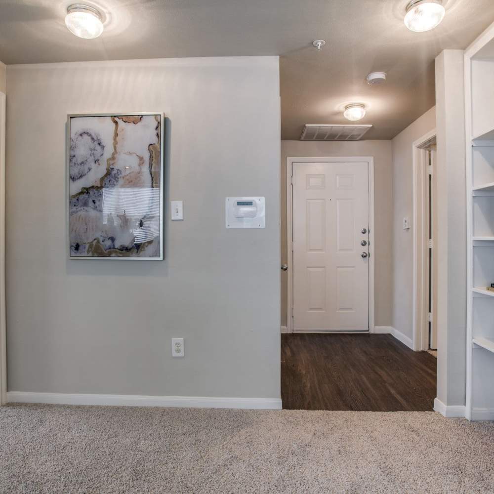 hallway at Arboretum Estates in Richardson, Texas