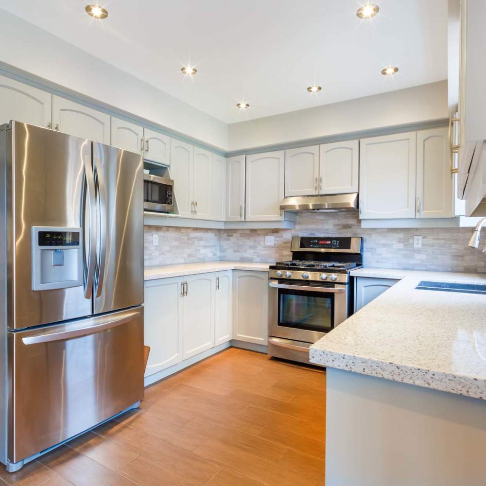 Kitchen with light accents 52 SunBlossom Court in South Orange, New Jersey